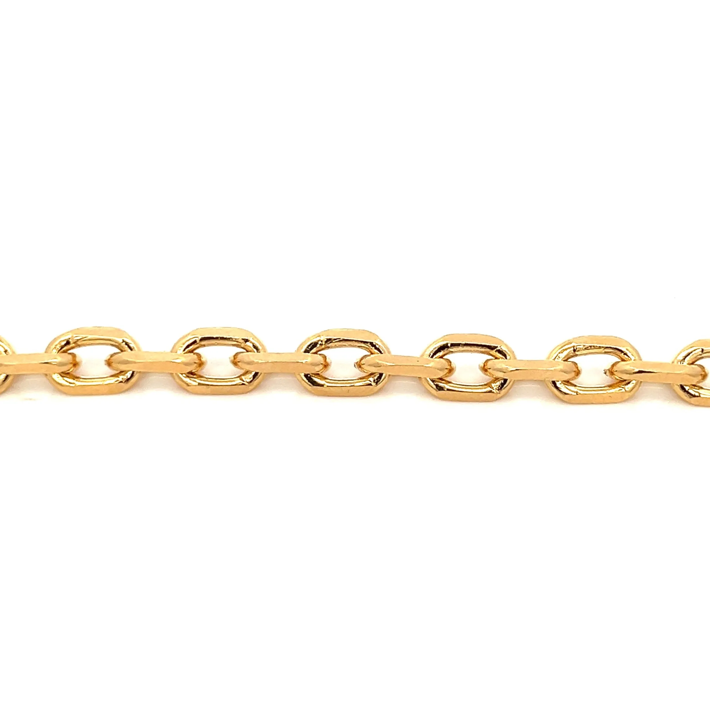 14K-gold-filled luxe anchor chain bracelet