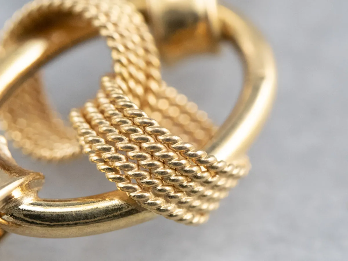 18K Gold Fancy Link Bracelet