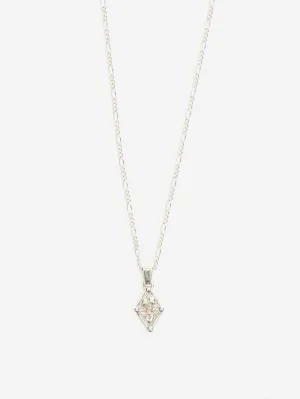 Alec Doherty Kite One Pendant Necklace - Silver/Sapphire