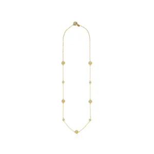 Anna Beck Long Gold Station Necklace