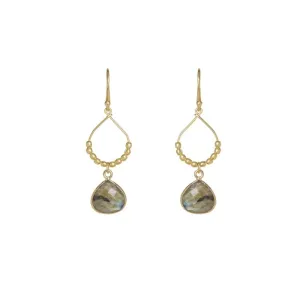 Ashiana Bay Reef Earrings Labradorite