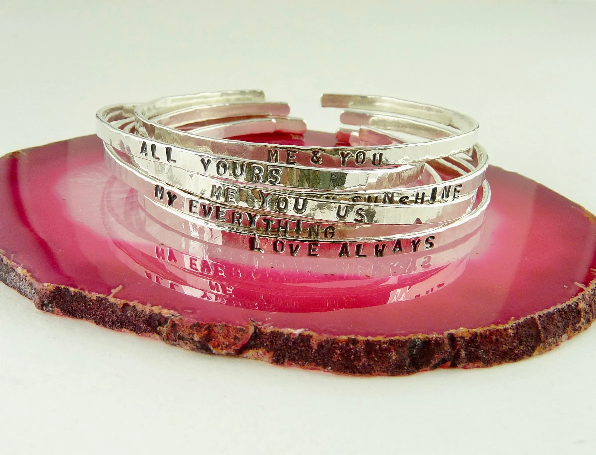 Bangle With Personalised Message