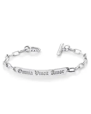 Bloodline Design Omnia Vincit Amor ID Bracelet