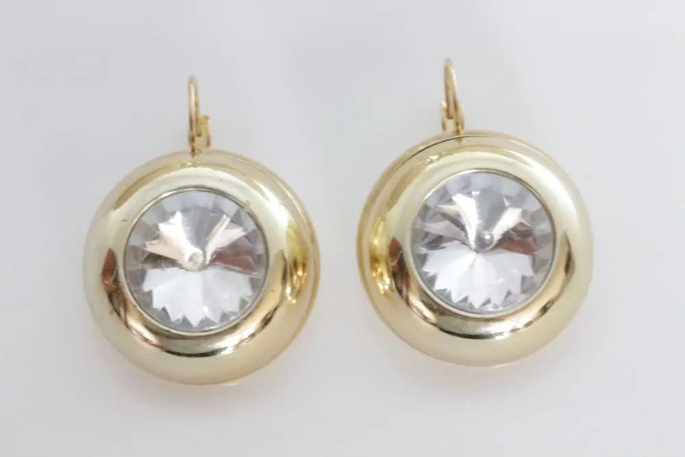 CIRCLE DROP EARRINGS