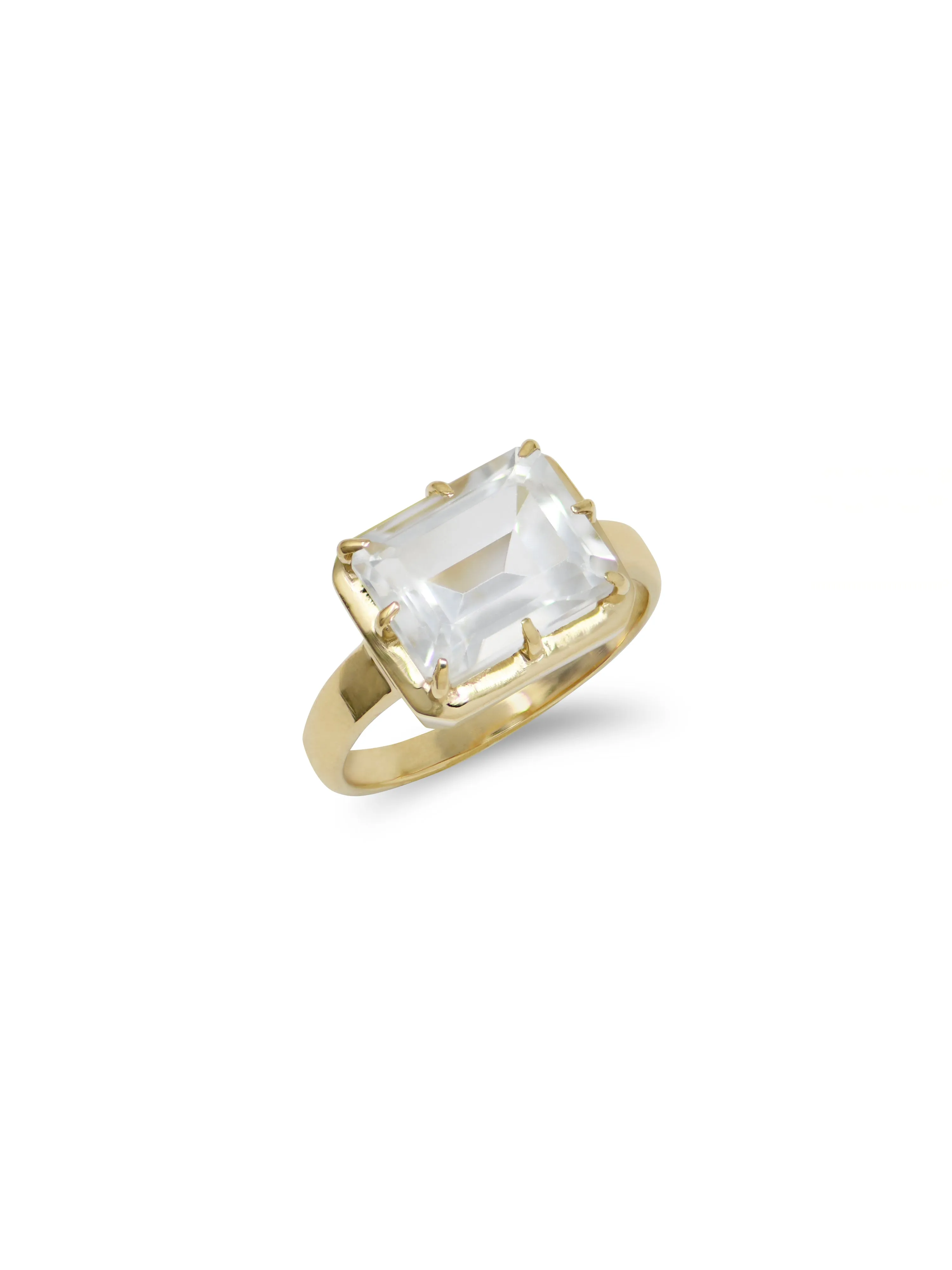 Cléo Daniela Emerald Cut Ring