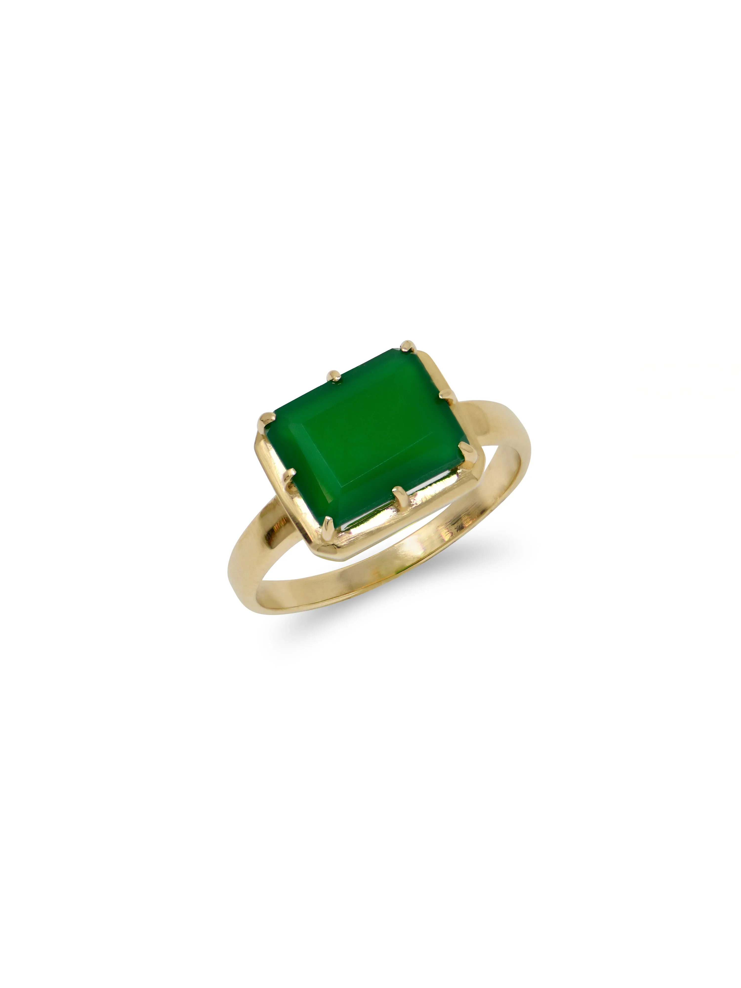 Cléo Daniela Emerald Cut Ring