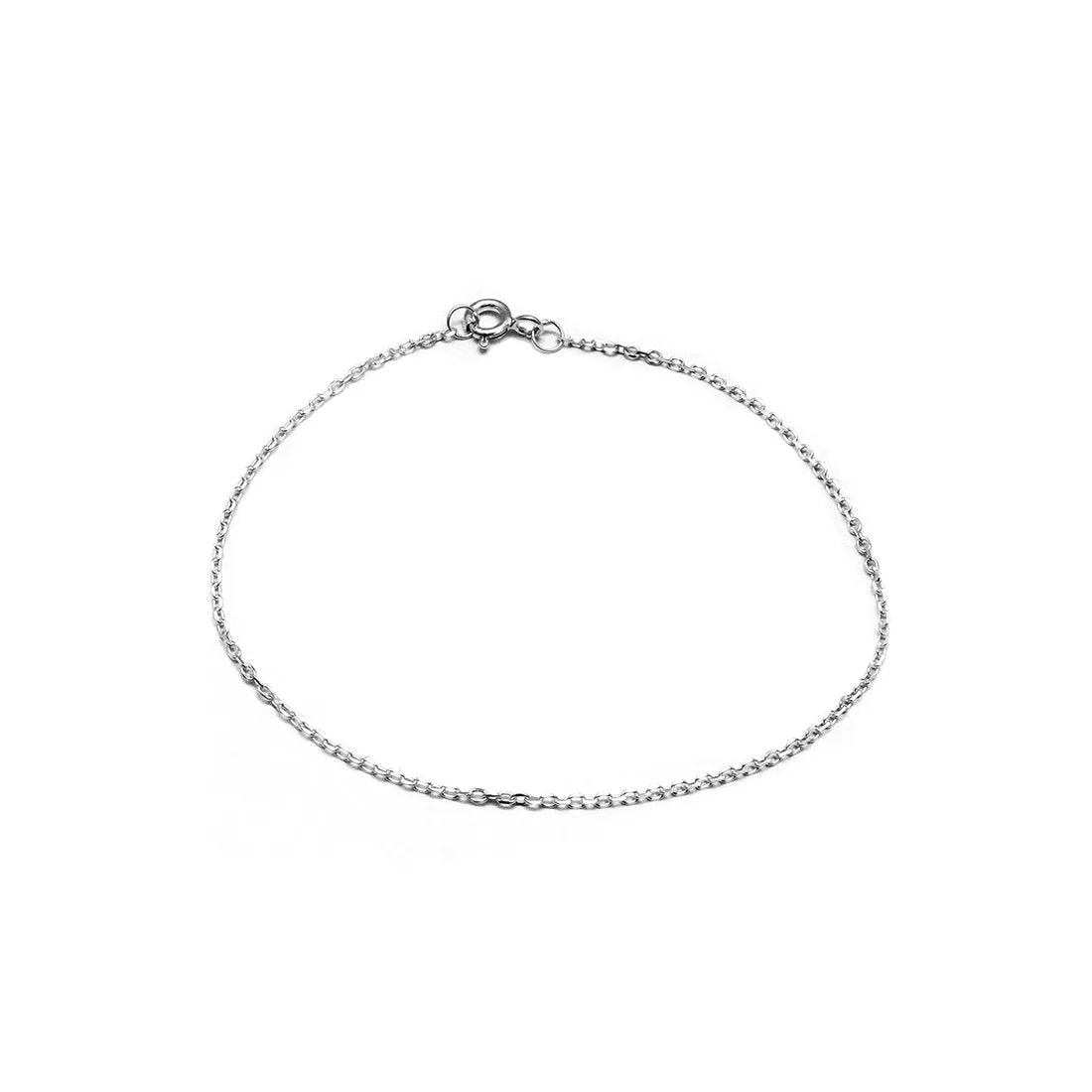 Coco Silver Bracelet with Cable Chain