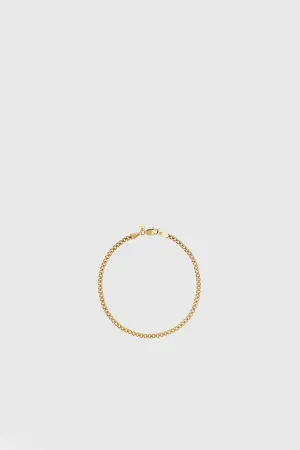 Curb Chain Bracelet - Gold Plated