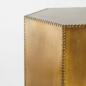 Cyan Design 11509 Korio Accent Table - Brass - Brass