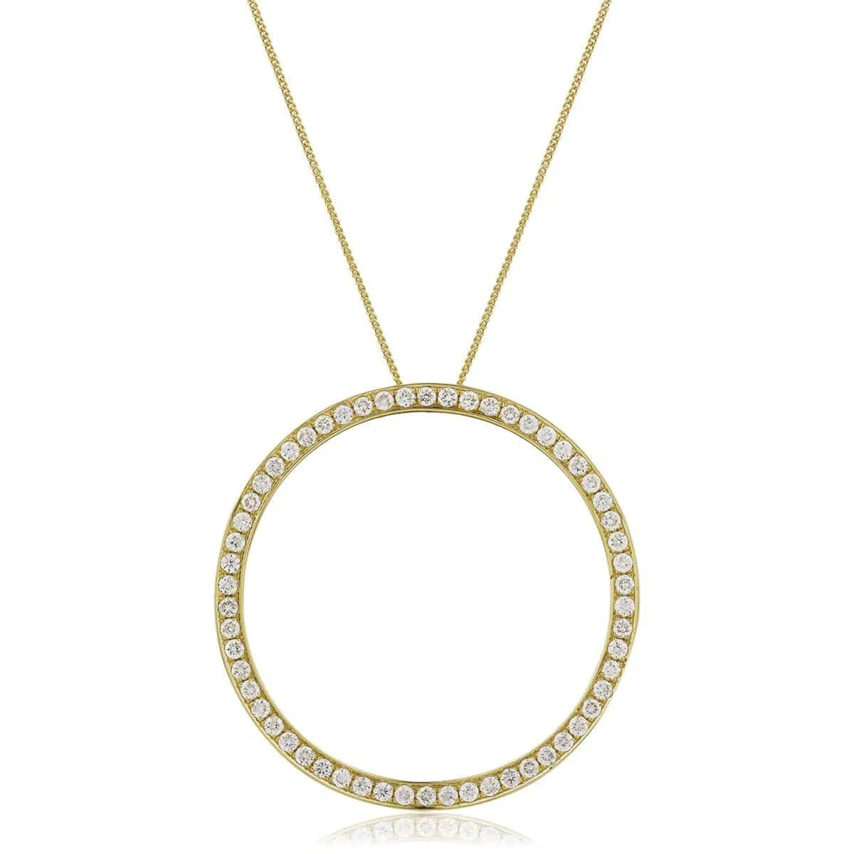 DIAMOND CIRCLE OF LIFE PENDANT