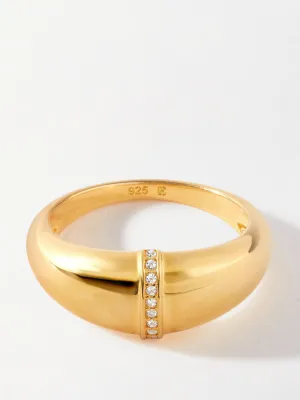 Dome pavé ring