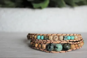 Double Wrap Bracelets by Woven Stone Co.