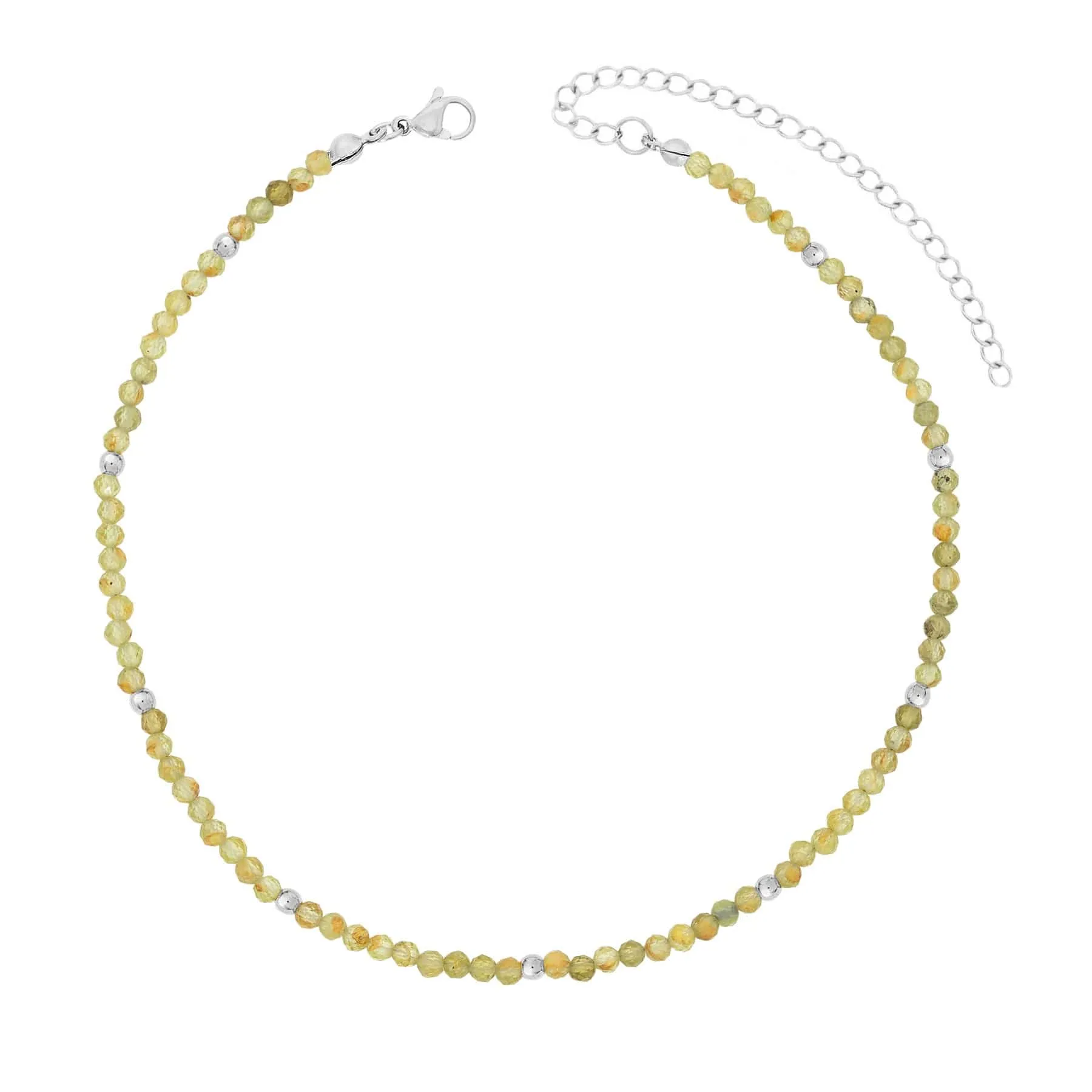 Elsie Peridot Choker Necklace