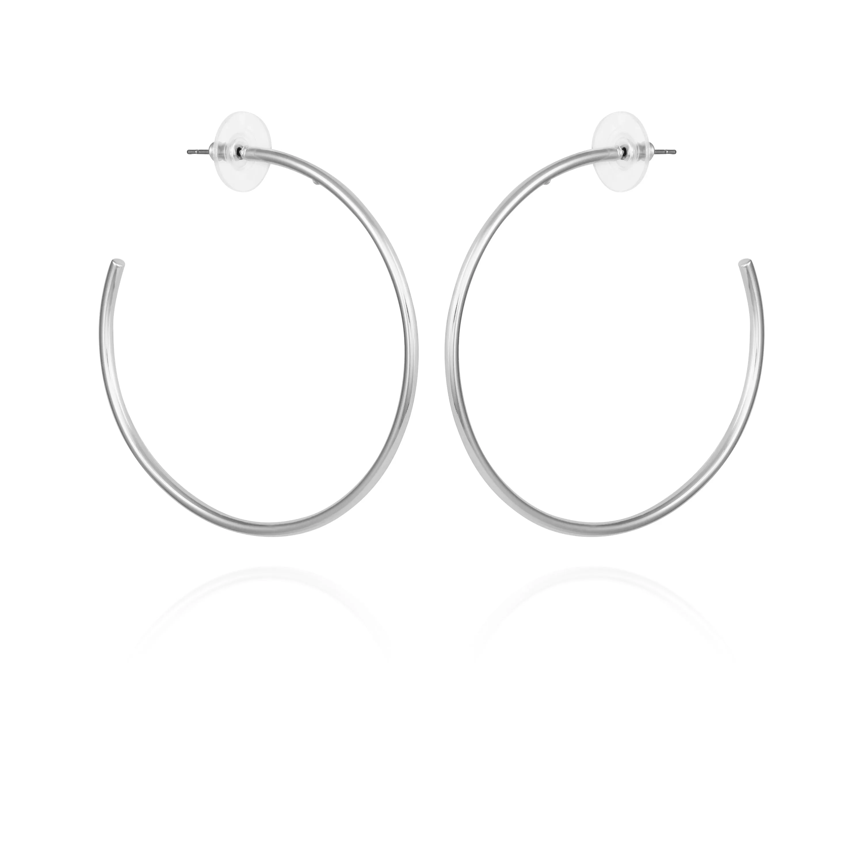 Extra Large Open Hoop Earrings