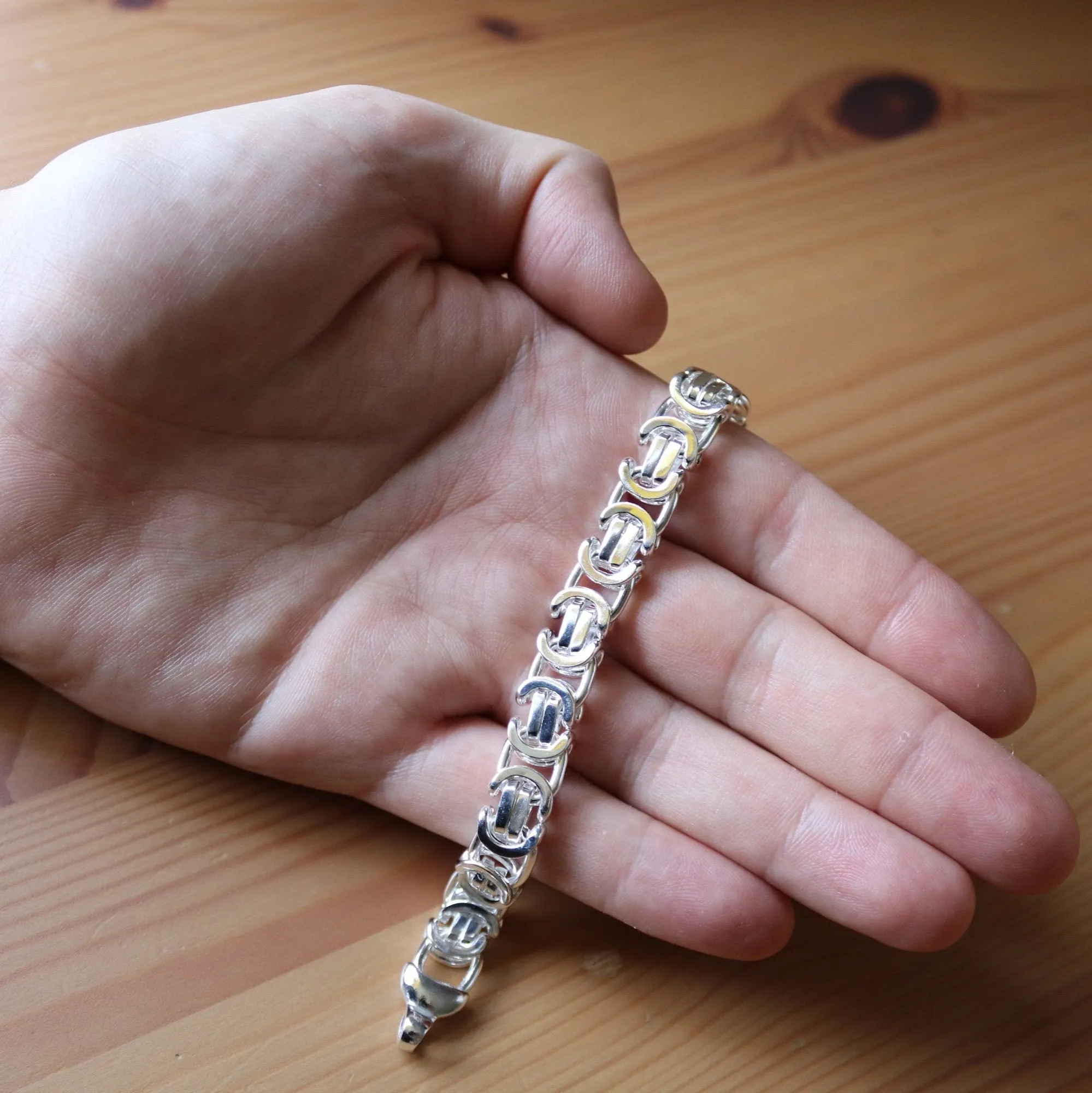 Flat Byzantine Bracelet