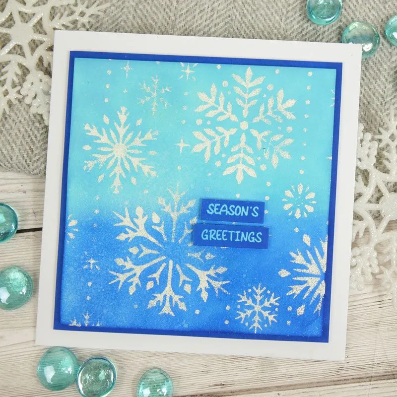 For The Love Of Stamps - Christmas Wishes Sentiment Strips