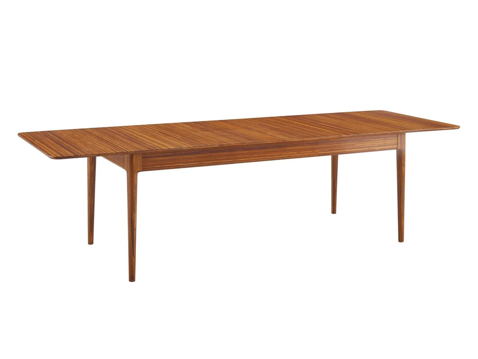 Greenington Erikka 110" Double-Leaves Extensible Dining Table, Amber - GE0001AM