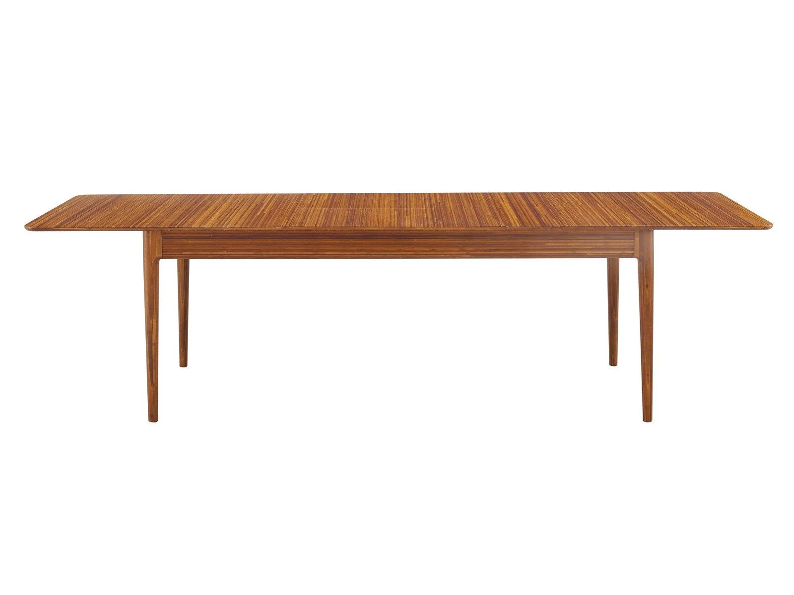 Greenington Erikka 110" Double-Leaves Extensible Dining Table, Amber - GE0001AM