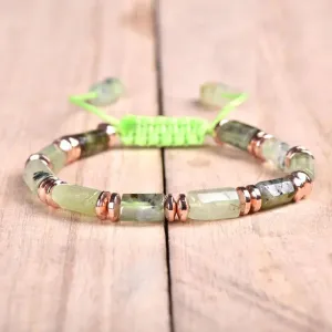 Heart Chakra Healing Peridot Stone Bracelet