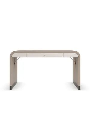 Herringbone Patterned Desk | Caracole Free Fall