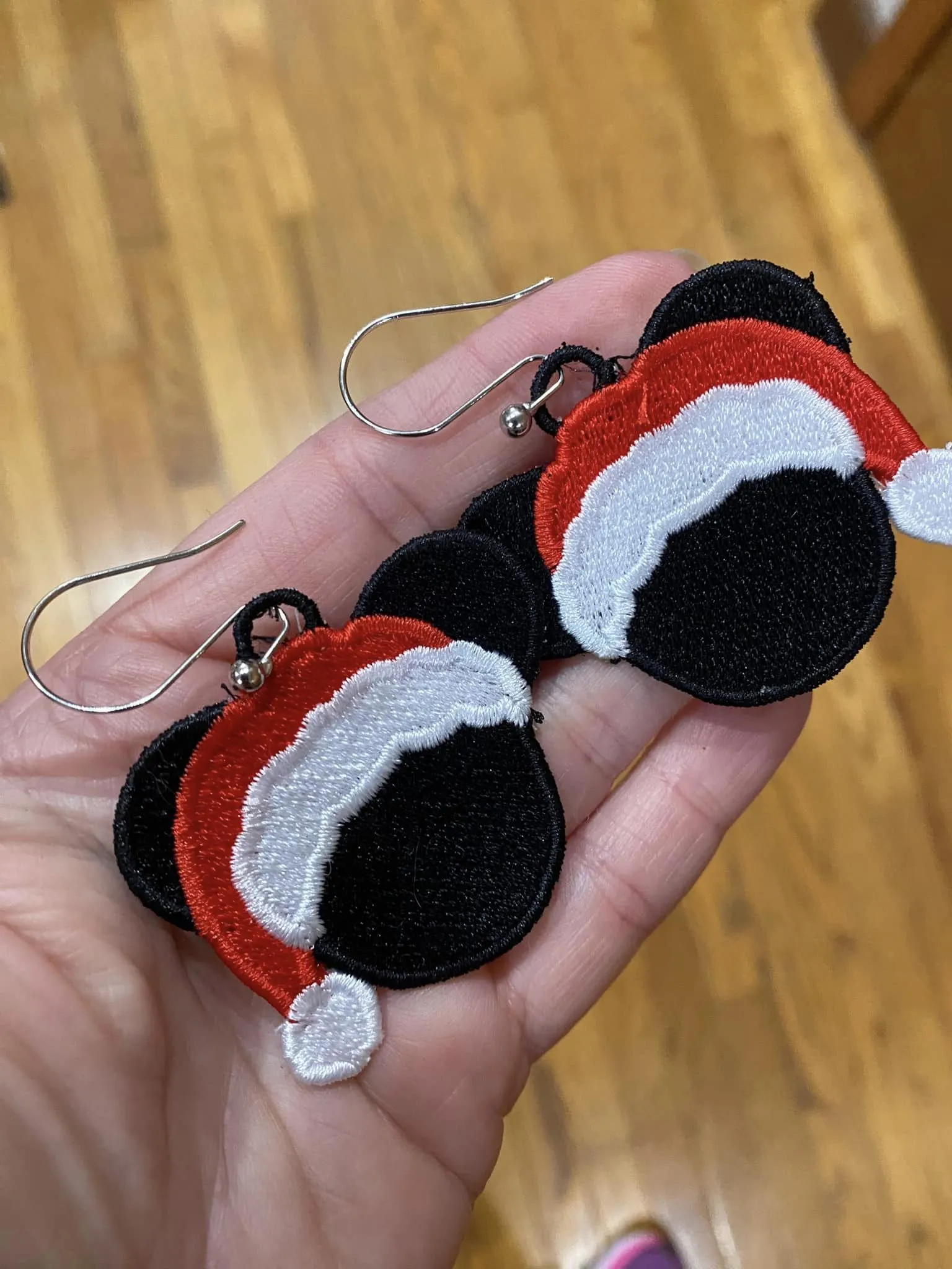 ITH Christmas Mouse Boy Earrings