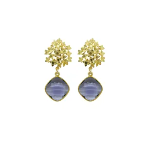 Jardin Amethyst Drop Earrings