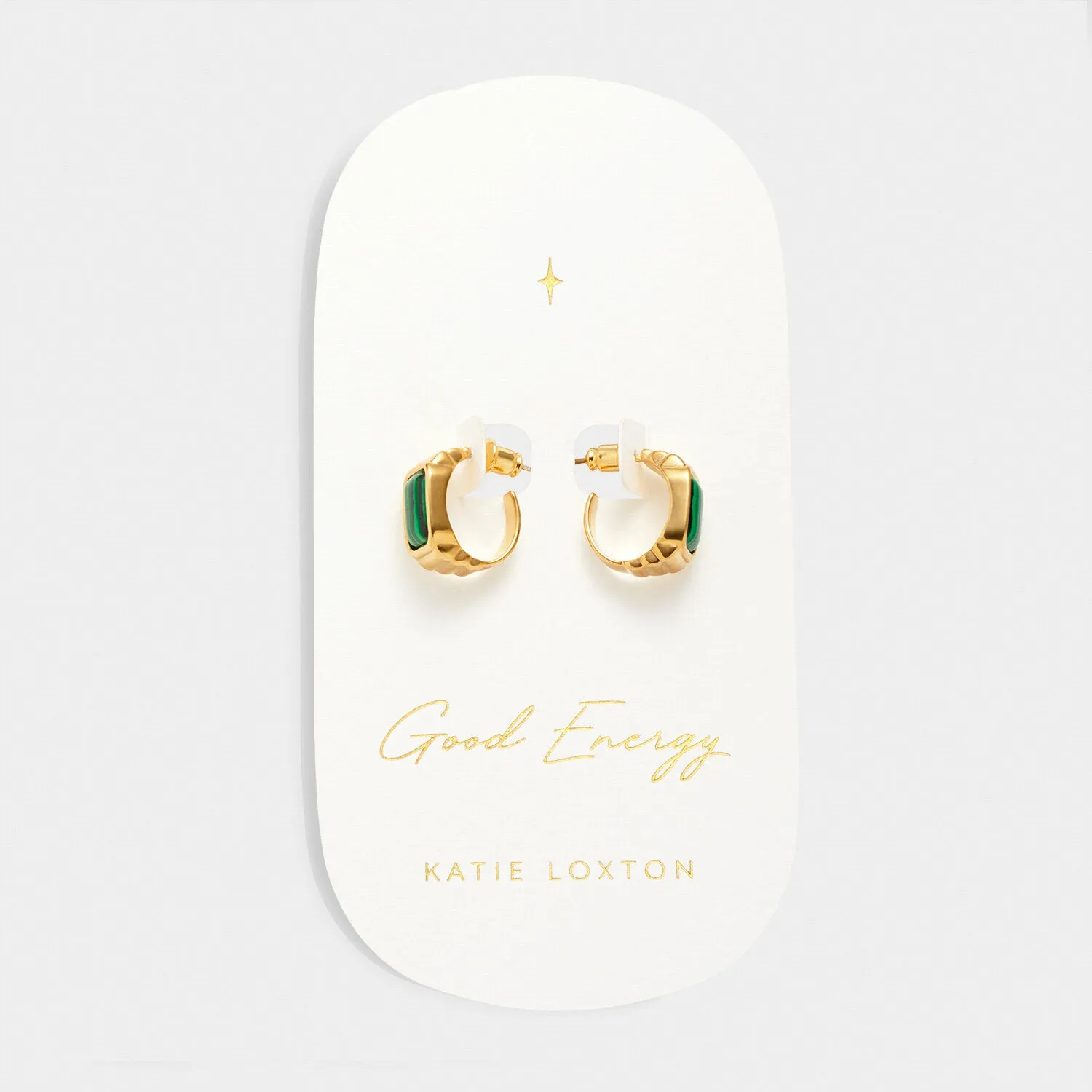 Katie Loxton Good Energy Hoop Earrings