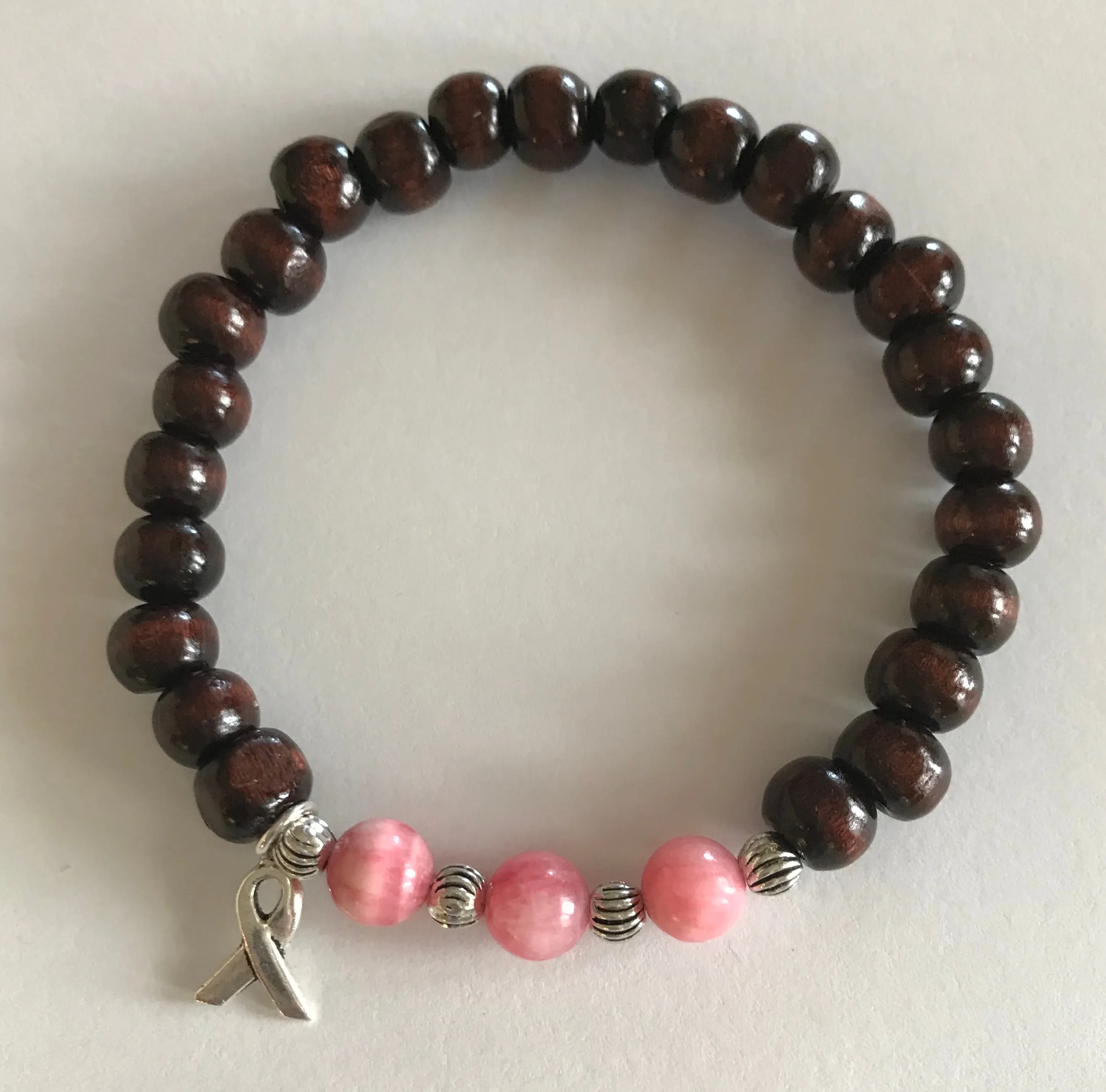 Keep the Faith Metastatic Breast Cancer Support Bracelet