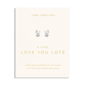 Love You Lots Love You Lots Silver Plated Earrings 8096