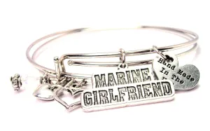 Marine Girlfriend Expandable Bangle Bracelet Set