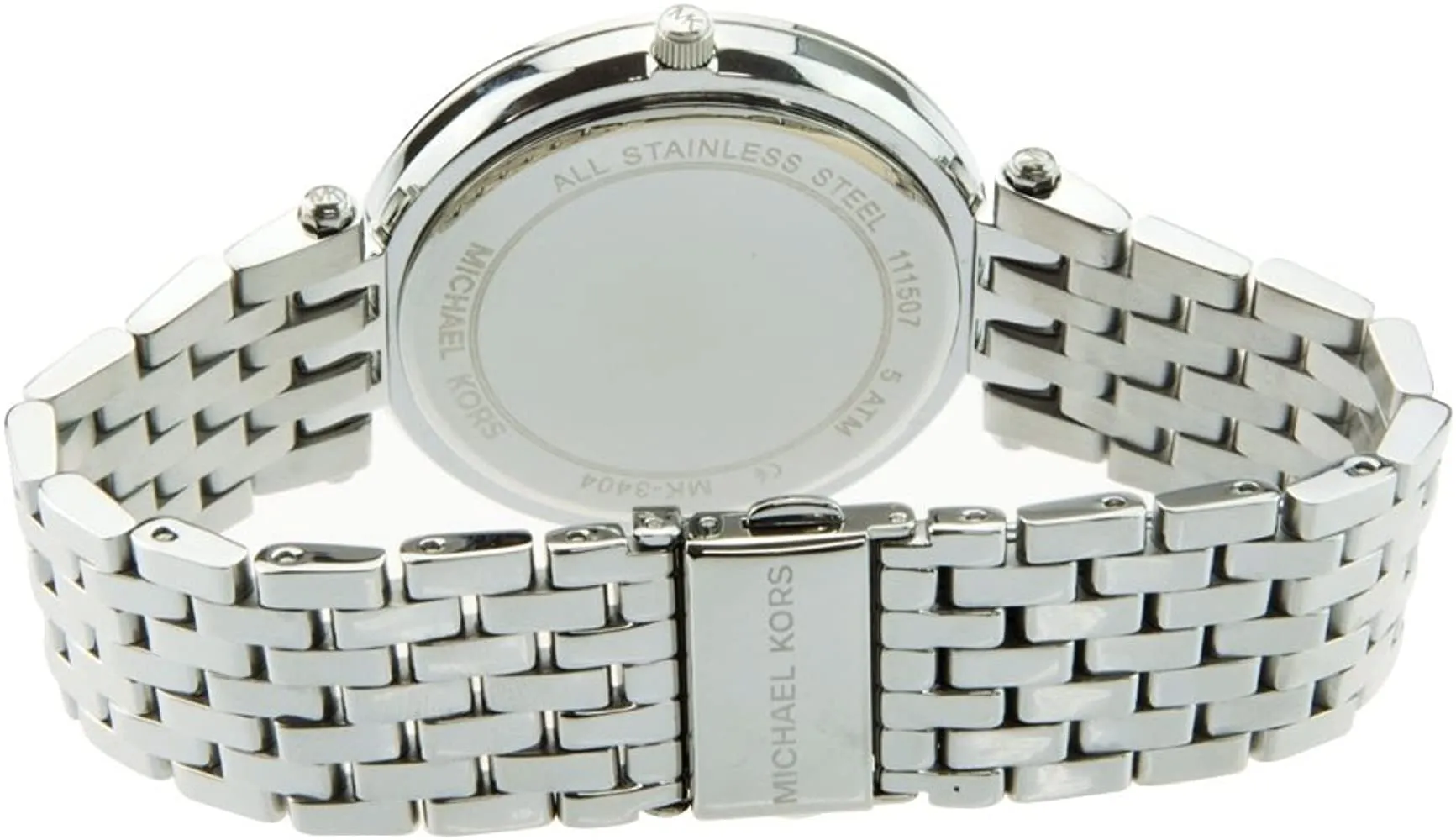 Michael Kors Darci Crystal Paved Silver Ladies Watch MK3404