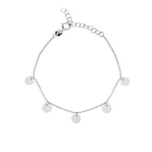 Mini Moons Silver Bracelet