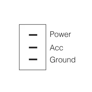 Narva 60255BL Off/On Toggle Switch With Amber Led