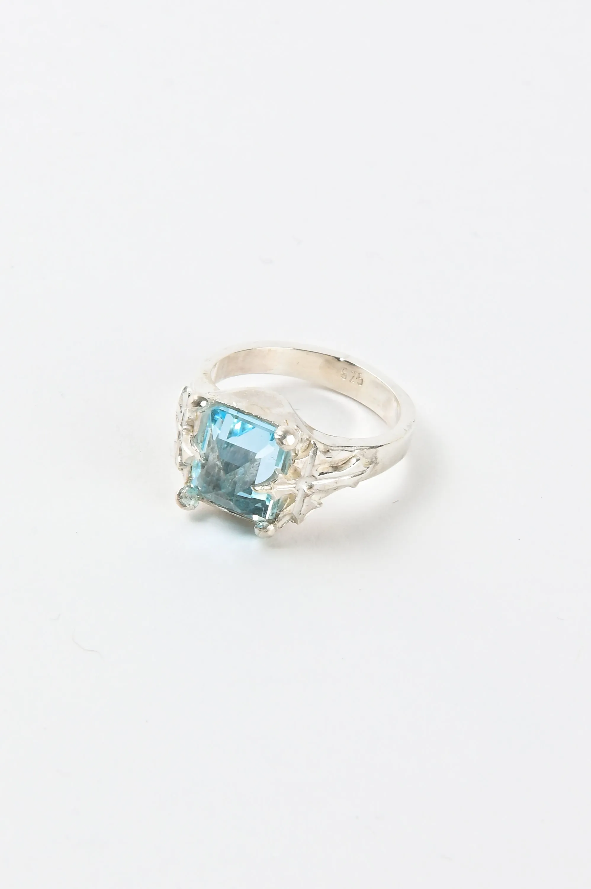 Oliver Thomas 'Hallowed' Ring With Blue Topaz