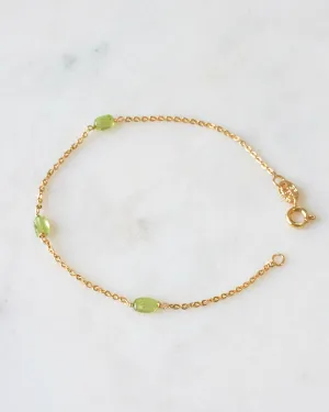 Peridot Bracelet