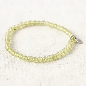 Peridot Energy Bracelet by Tiny Rituals