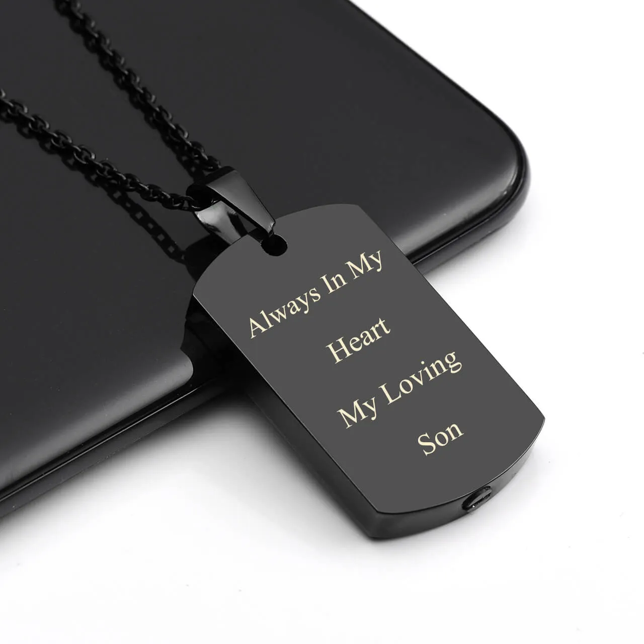 Personalized Date Calendar Urn Necklace  | Jovivi