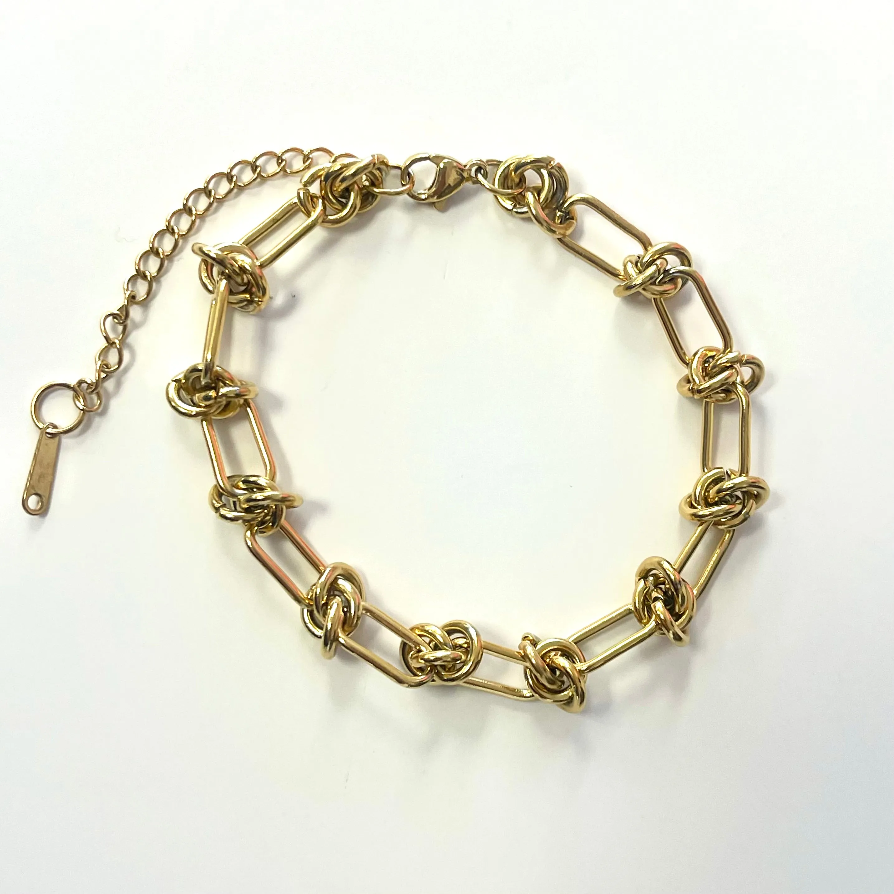 Rope Knot Chain Bracelet