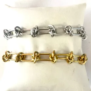 Rope Knot Chain Bracelet