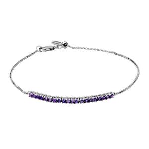 Samuel B. Dazzle Gemstone Adjustable Bracelet