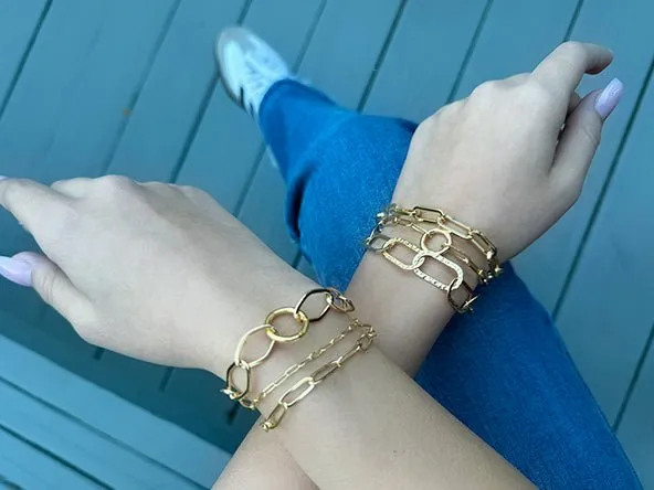 Signature Paperclip Chain Bracelet