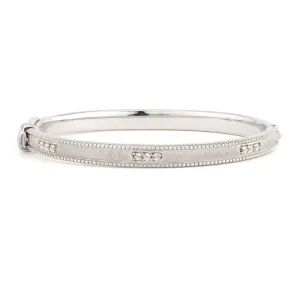 Silver Simple Lisse Bangle