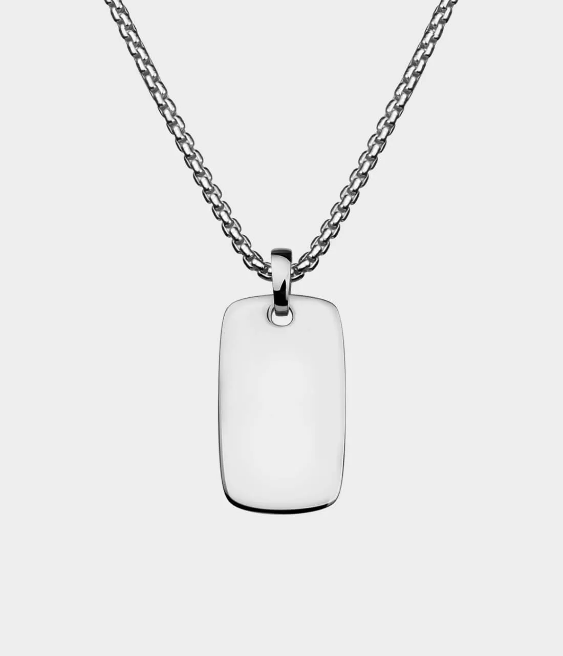 Soho Tag Pendant Necklace