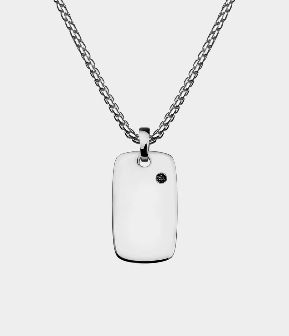 Soho Tag Pendant Necklace