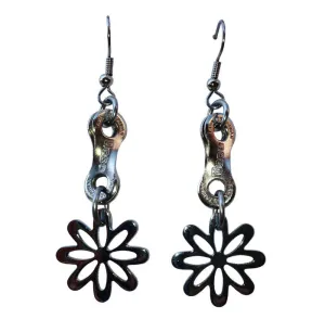 Stainless Steel Daisy Chain Earrings - Wholesale