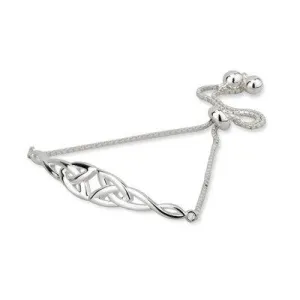 Trinity Knot Draw String Bangle