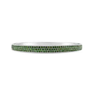 Tsavorite Bangle Bracelet