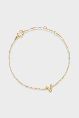 V - Letter Bracelet